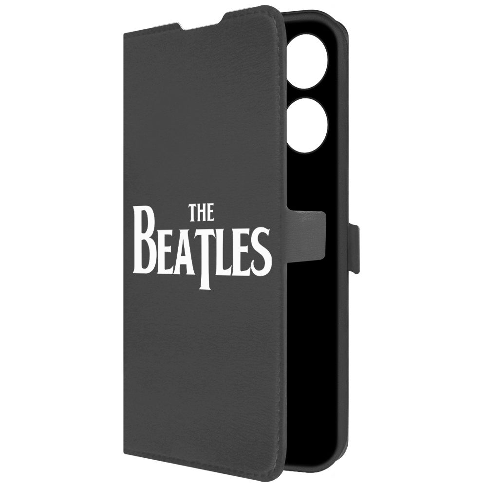 

Чехол-книжка Krutoff Eco Book для Tecno Spark 10 Pro Beatles черный