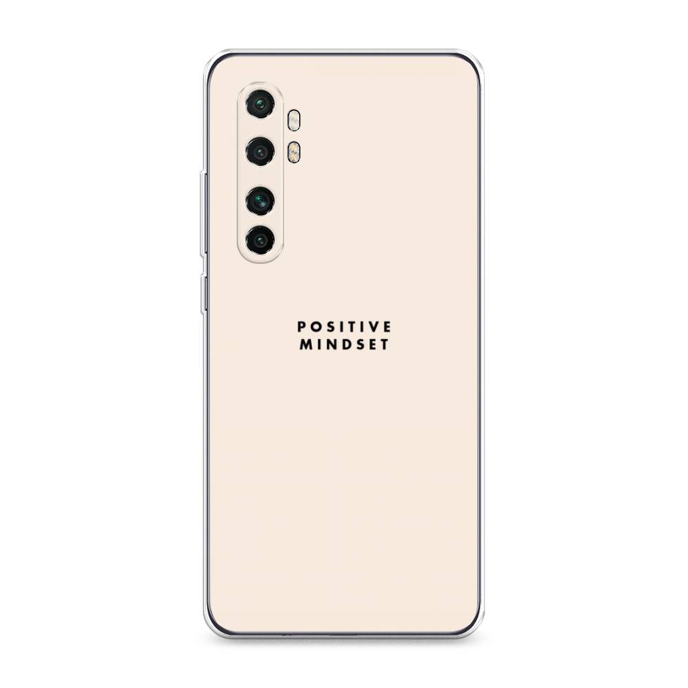 

Силиконовый чехол "Позитивное мышление" на Xiaomi Mi Note 10 lite, 38450-7