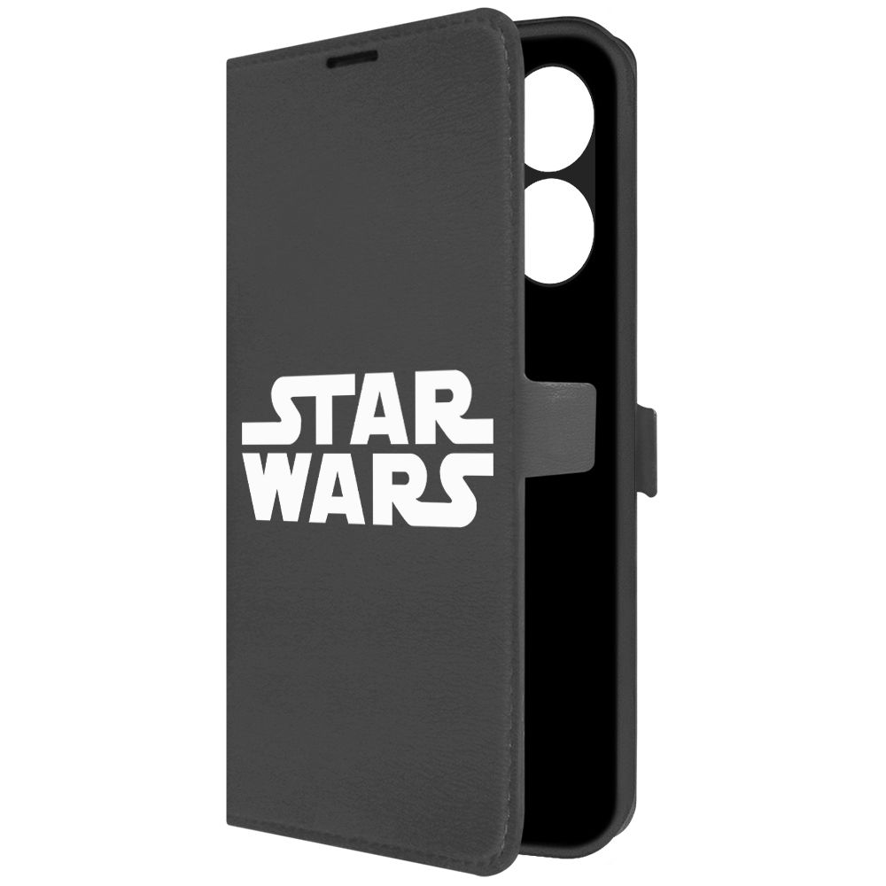 

Чехол-книжка Krutoff Eco Book для Tecno Spark 10 Pro Star Wars черный