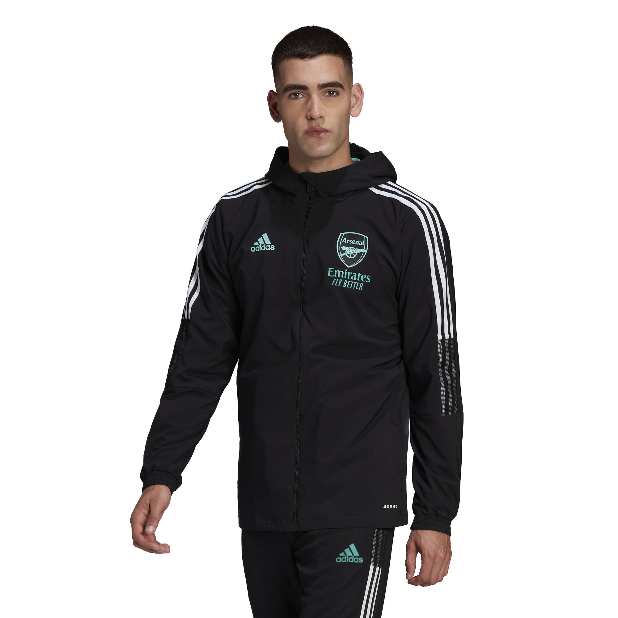 фото Ветровка мужская adidas tiro jacket черная xl