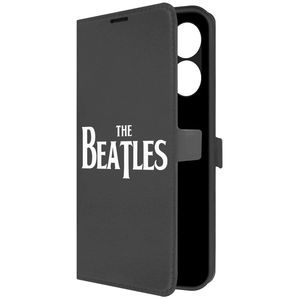 

Чехол-книжка Krutoff Eco Book для Tecno Spark 10 Beatles черный
