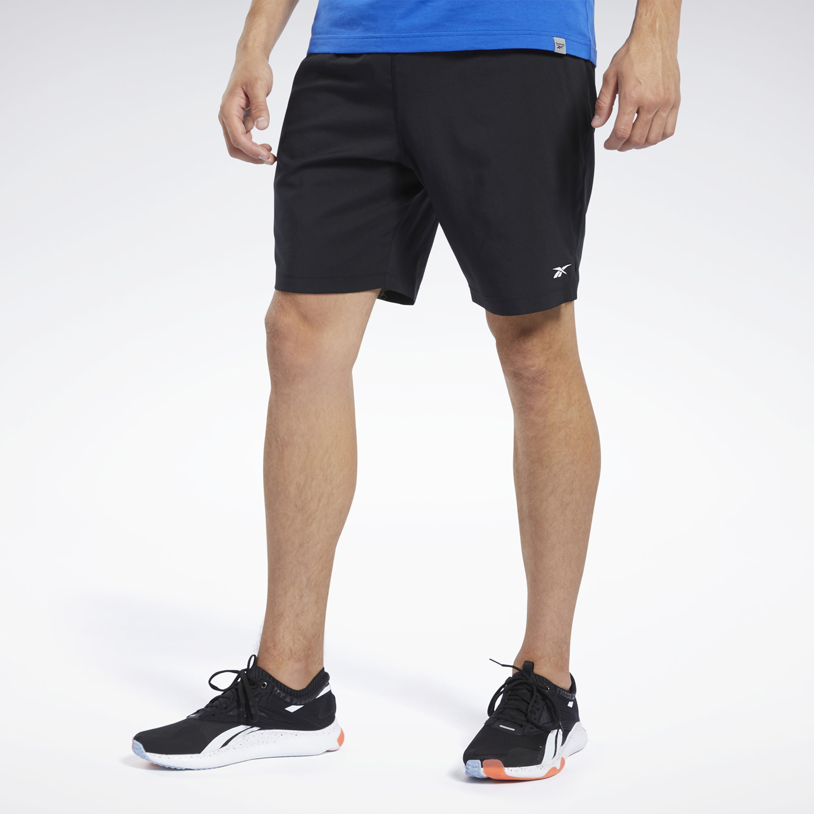 фото Шорты мужские reebok workout comm woven short черные 3xl