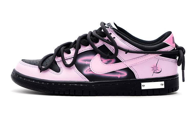 

Кеды унисекс Nike Dunk Low GS розовые 38.5 EU, Розовый, Dunk Low GS
