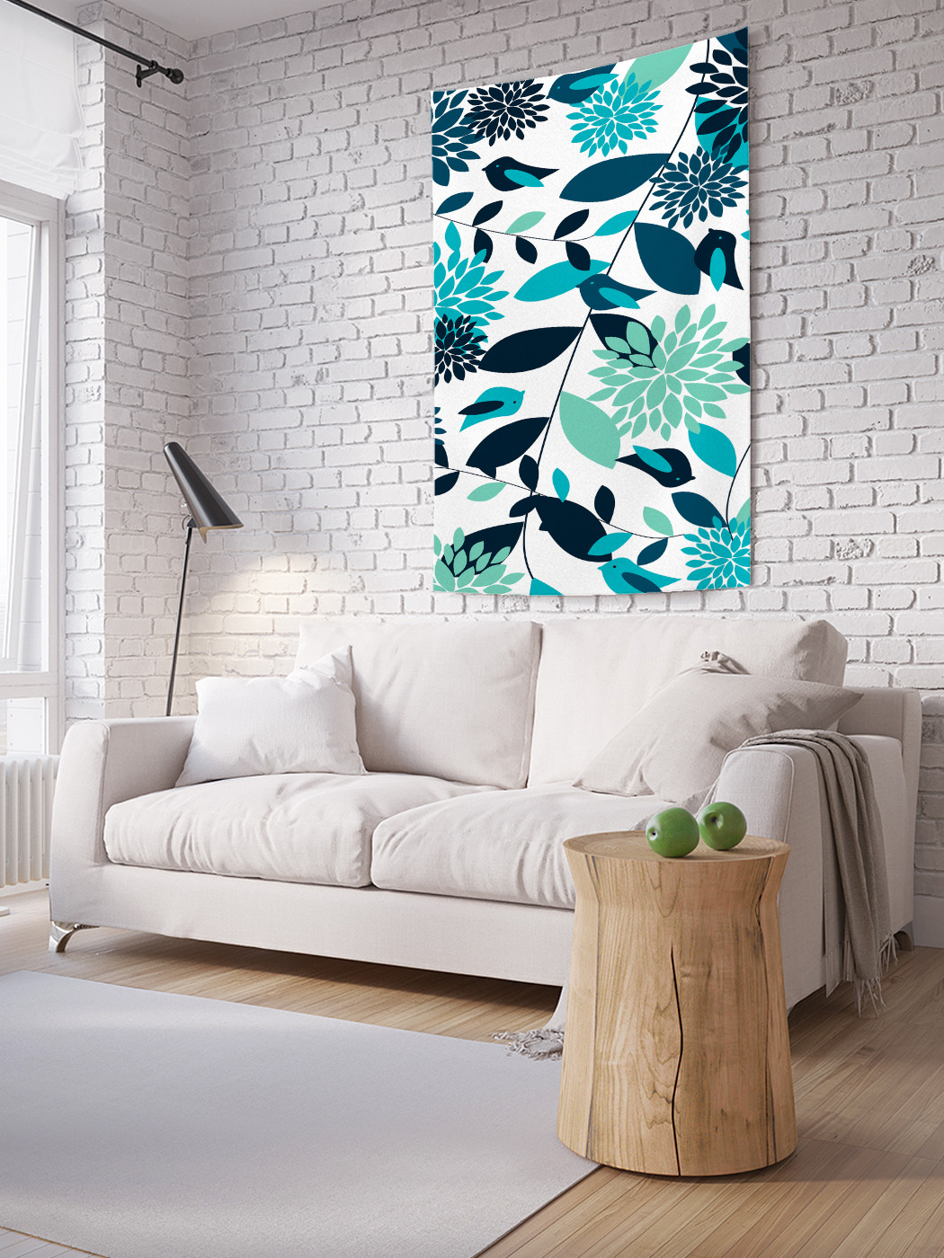 

Вертикальное фотопанно на стену JoyArty Птичий слет 100x150 см, Птичий слет