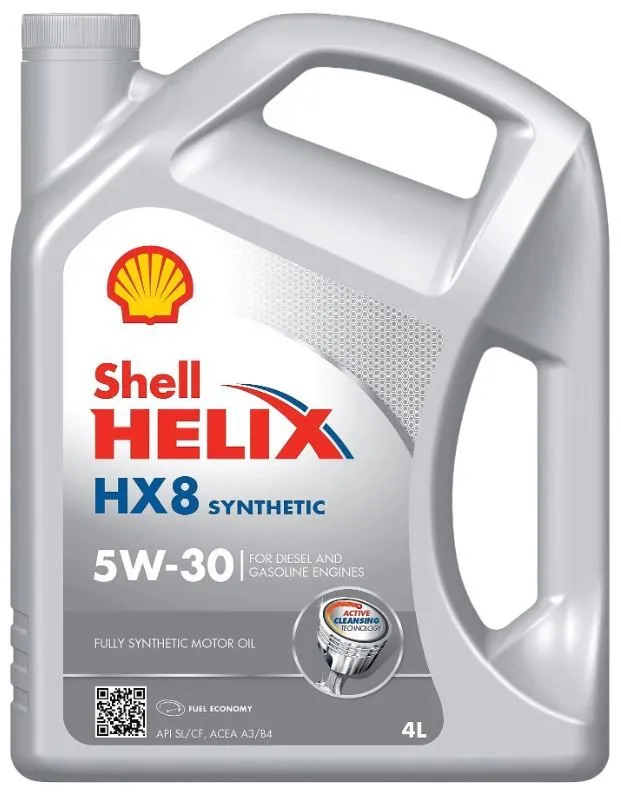 

Моторное масло Shell HELIX HX8 5W-30 4 л, hx8
