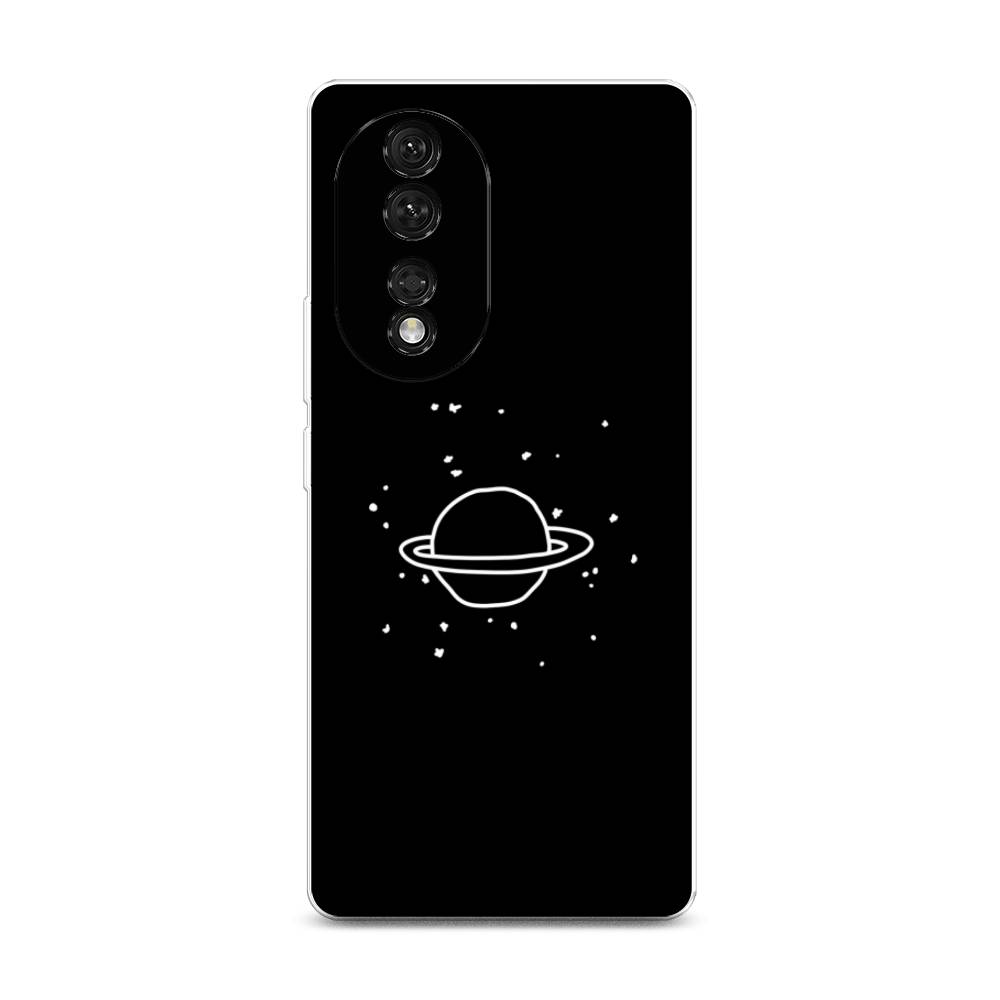 

Чехол Awog на Honor 80 "Дудл Юпитера", Белый;черный, 6120350-4