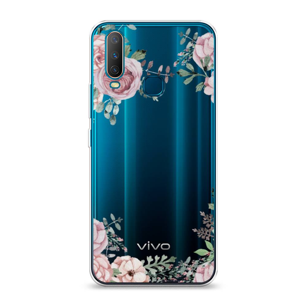 

Чехол Awog на Vivo Y12/Y17 "Нежные розы акварель", Разноцветный, 261850-8