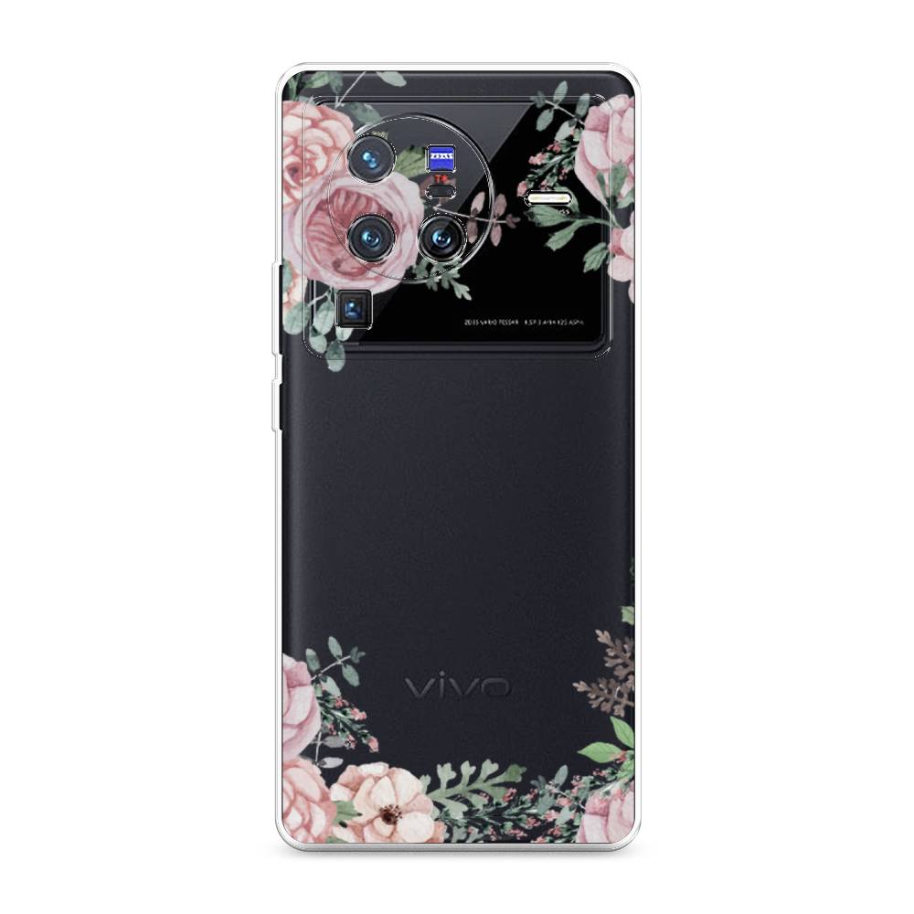 

Чехол Awog на Vivo X80 Pro "Нежные розы акварель", Разноцветный, 266650-8