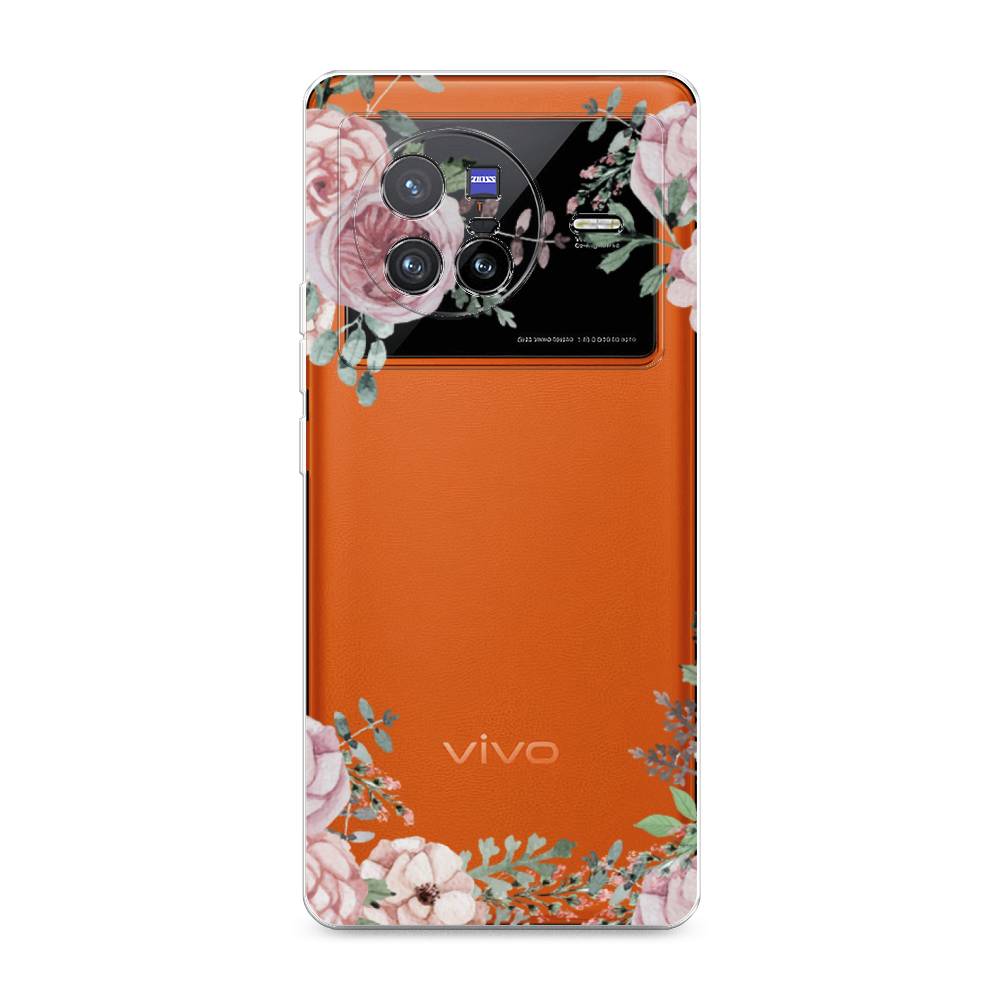 

Чехол Awog на Vivo X80 "Нежные розы акварель", Разноцветный, 266550-8