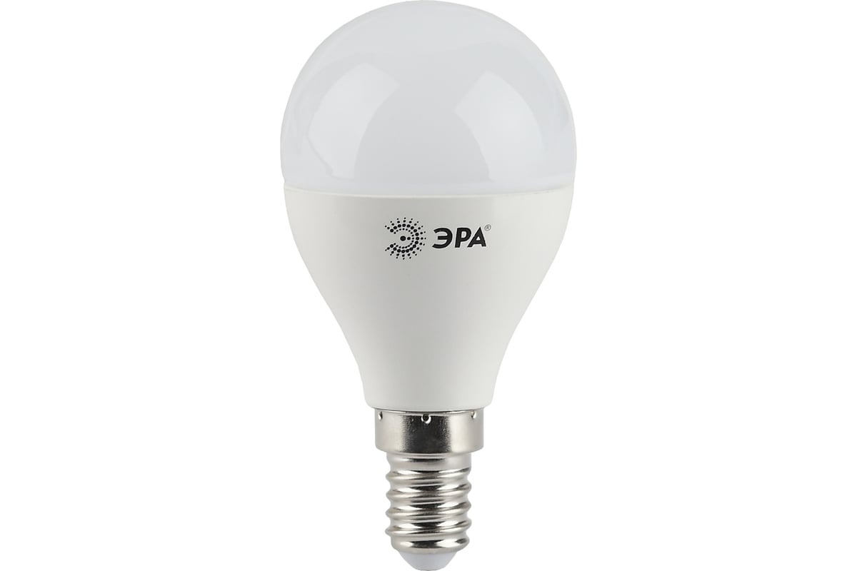 

Лампа светодиодная ЭРА LED P45-9W-840-E14 диод, шар, 9Вт, нейтр, E14 1шт