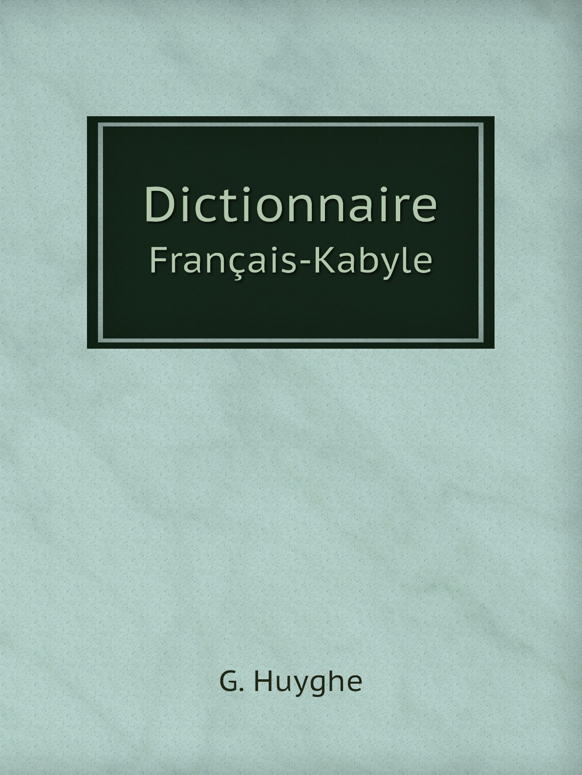 

Dictionnaire