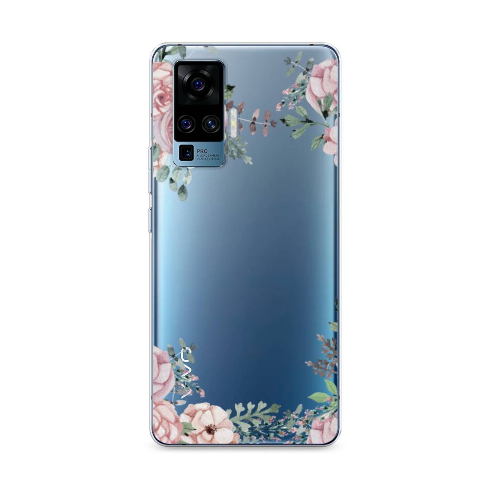 

Чехол Awog на Vivo X50 Pro "Нежные розы акварель", Разноцветный, 262350-8