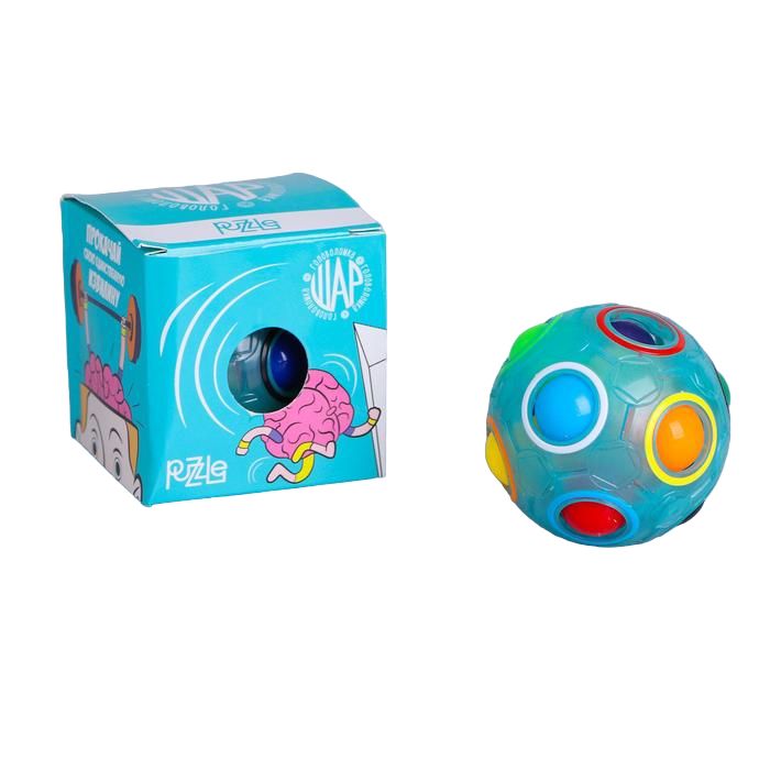 

Головоломка Puzzle шар Пошевели мозгами голубой
