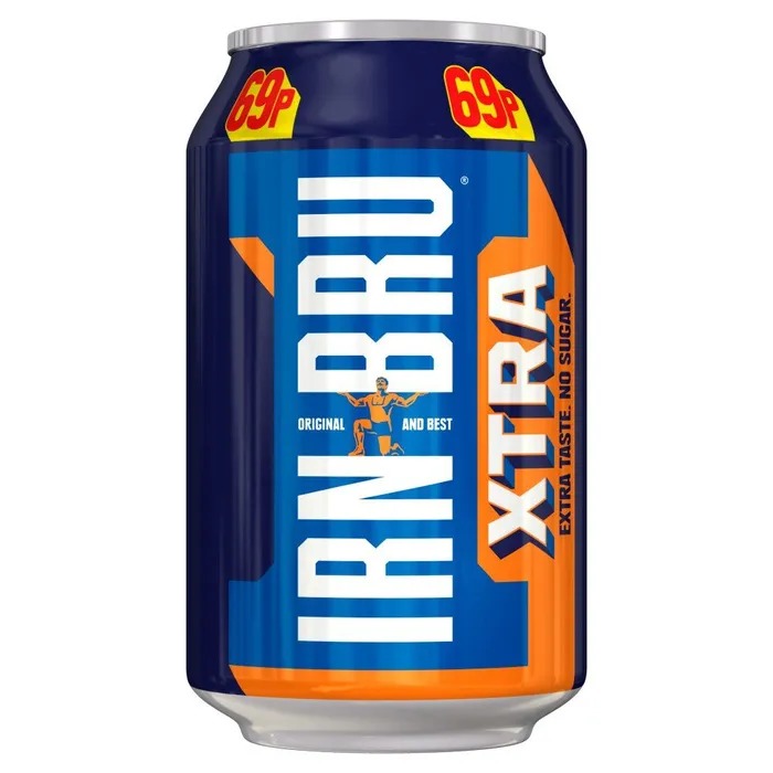 Газированный напиток Irn-bru Xtra, 330 мл