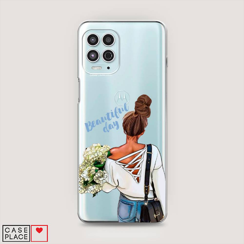 

Чехол Awog на Motorola Moto G100 "Beautiful day vector", Разноцветный, 241650-6