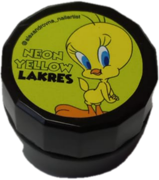 

Гель-паста Neon Yellow 5 гр Lakres LR8624