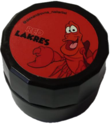

Гель-паста Red 5 гр Lakres LR3609