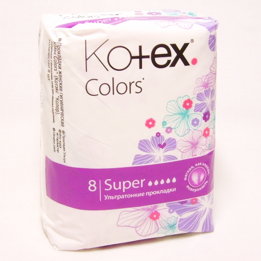 фото Прокладки kotex колор софт супер с мягкой поверхностью №8