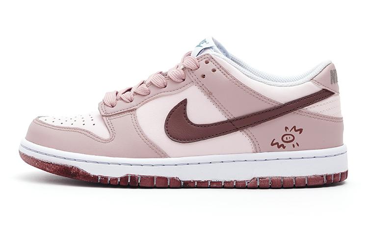 

Кеды унисекс Nike Dunk Low GS розовые 38.5 EU, Розовый, Dunk Low GS