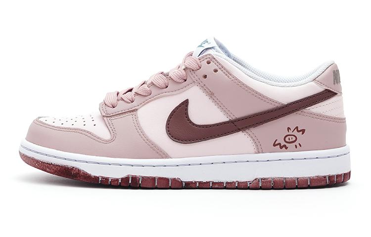 

Кеды унисекс Nike Dunk Low GS розовые 39 EU, Розовый, Dunk Low GS