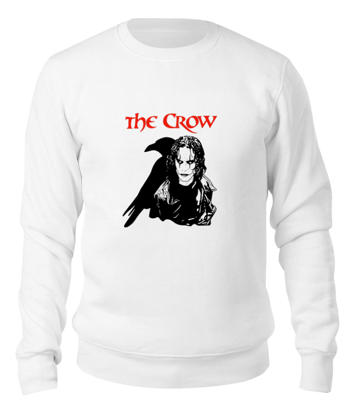 

Свитшот унисекс Printio The crow белый M, The crow