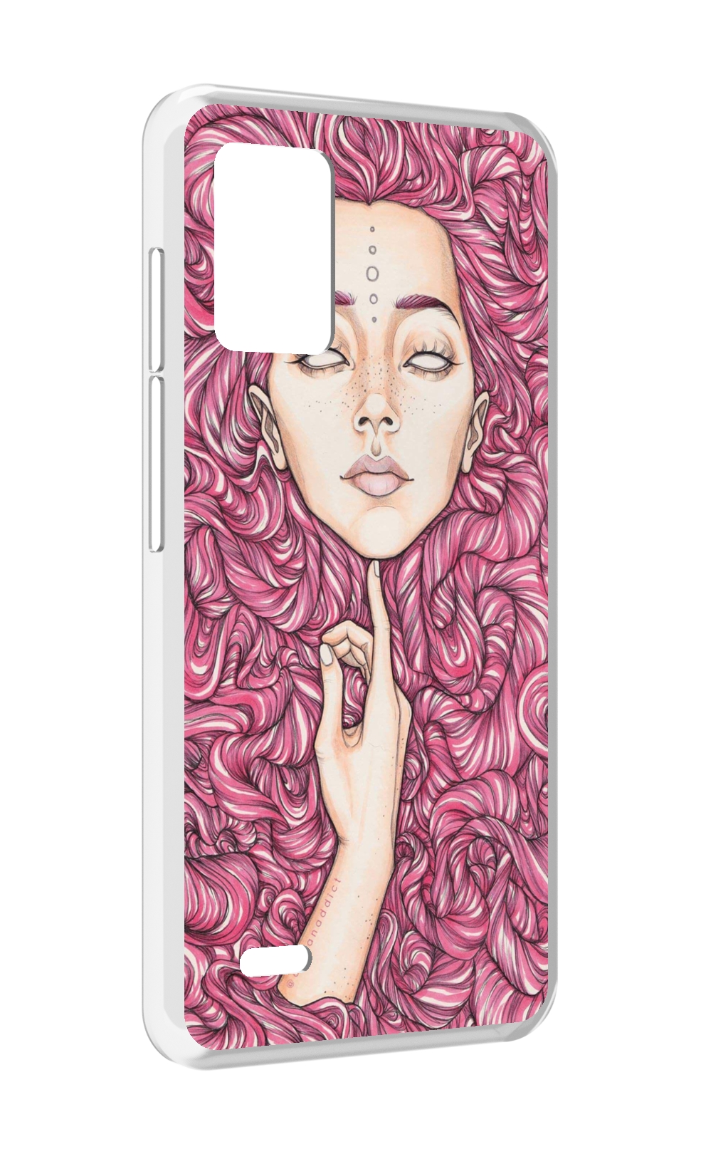 

Чехол MyPads девушка утонула в волосах женский для UMIDIGI Bison X10S / Bison X10G, Прозрачный, Tocco