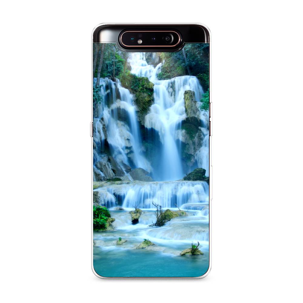 

Чехол Awog на Samsung Galaxy A80 "Водопад 8", Разноцветный, 28350-4