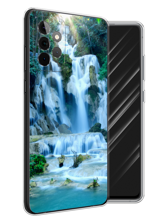 

Чехол Awog на Samsung Galaxy A72 / Самсунг A72 "Водопад 8", Разноцветный, 2101950-4