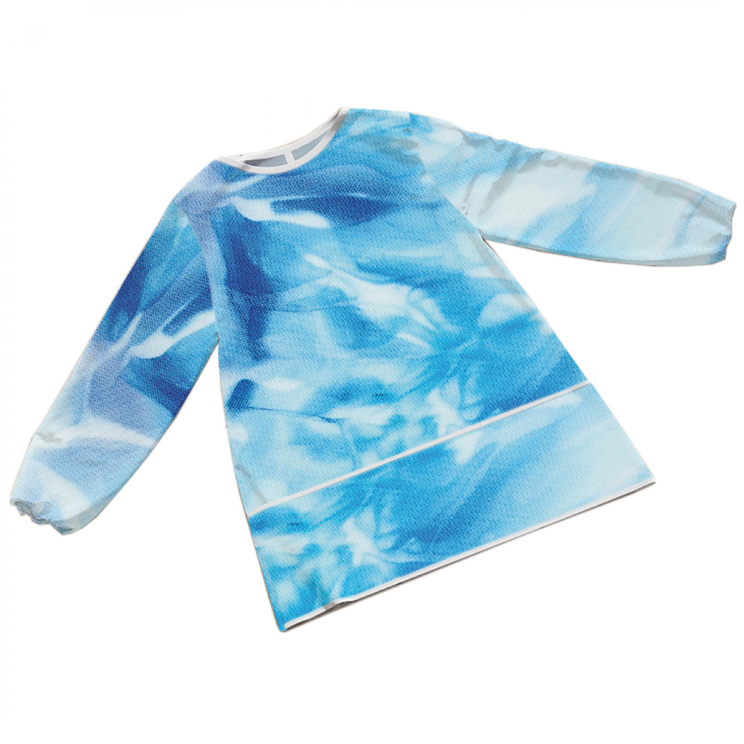 Фартук детский JoyArty Волшебные льдинки с рукавами от 1 до 2 лет