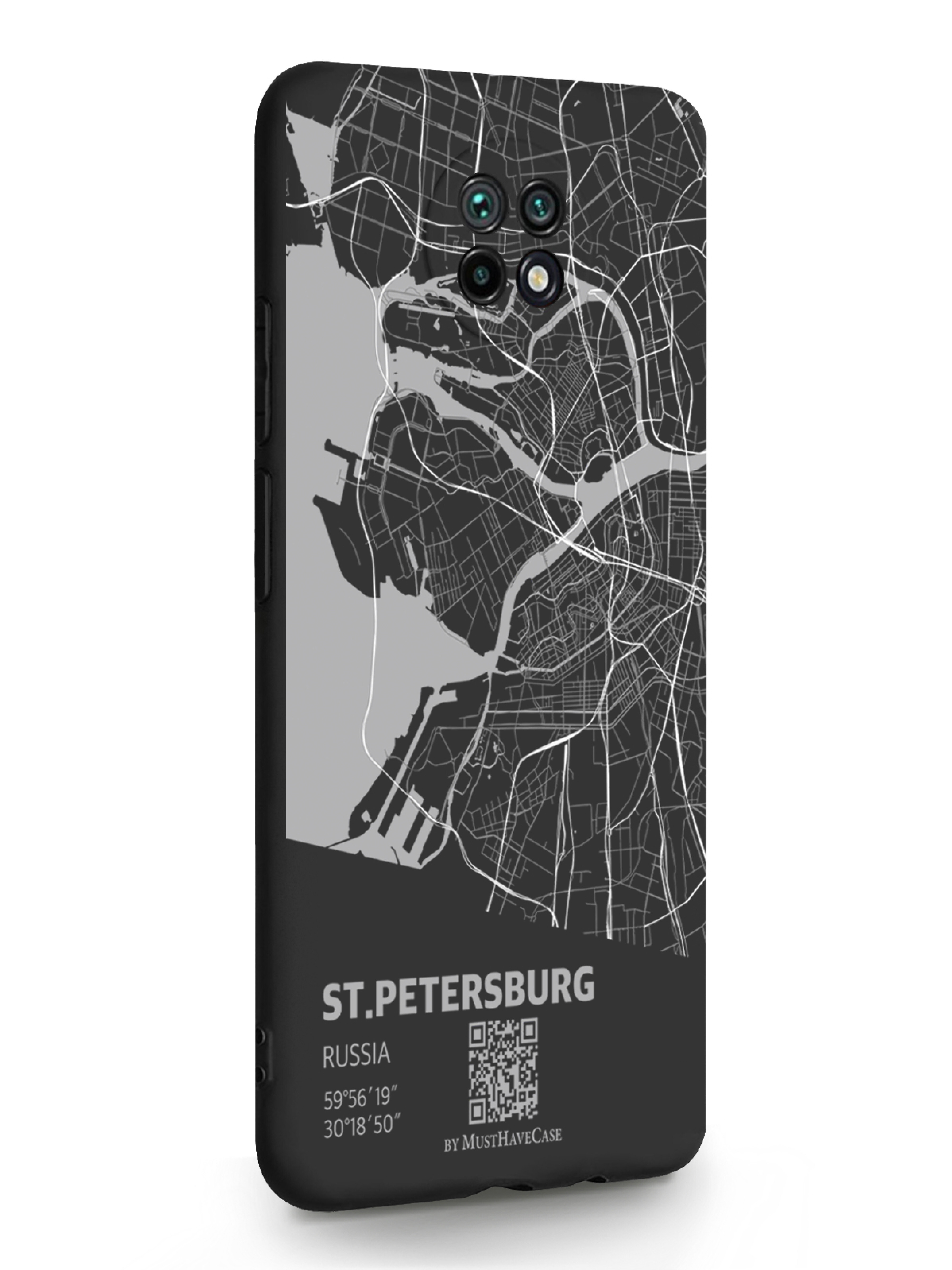 

Чехол MustHaveCase Xiaomi Redmi Note 9T Карта Санкт-Петербурга черный, Серый;черный, Xiaomi Redmi Note 9T Карта Санкт-Петербурга