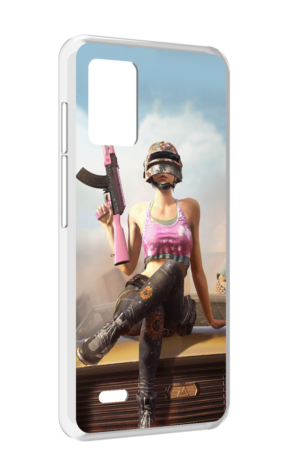 

Чехол MyPads девушка из PUBG для UMIDIGI Bison X10S / Bison X10G, Прозрачный, Tocco