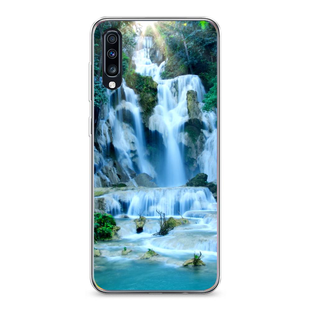 

Чехол Awog на Samsung Galaxy A70 "Водопад 8", Разноцветный, 28150-4