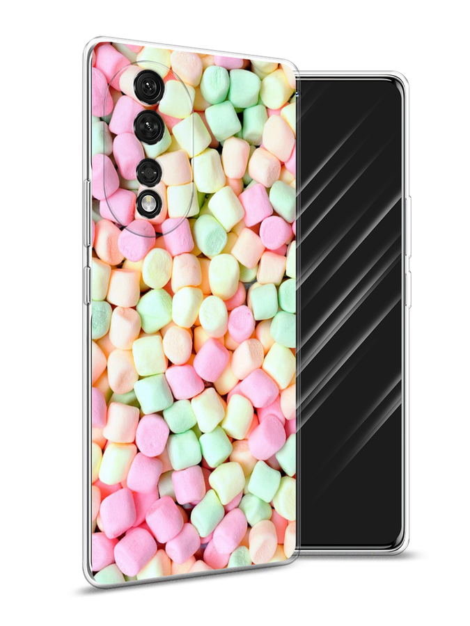

Чехол Awog на Honor 80 "Marshmallows", Зеленый;желтый;розовый, 6120350-10