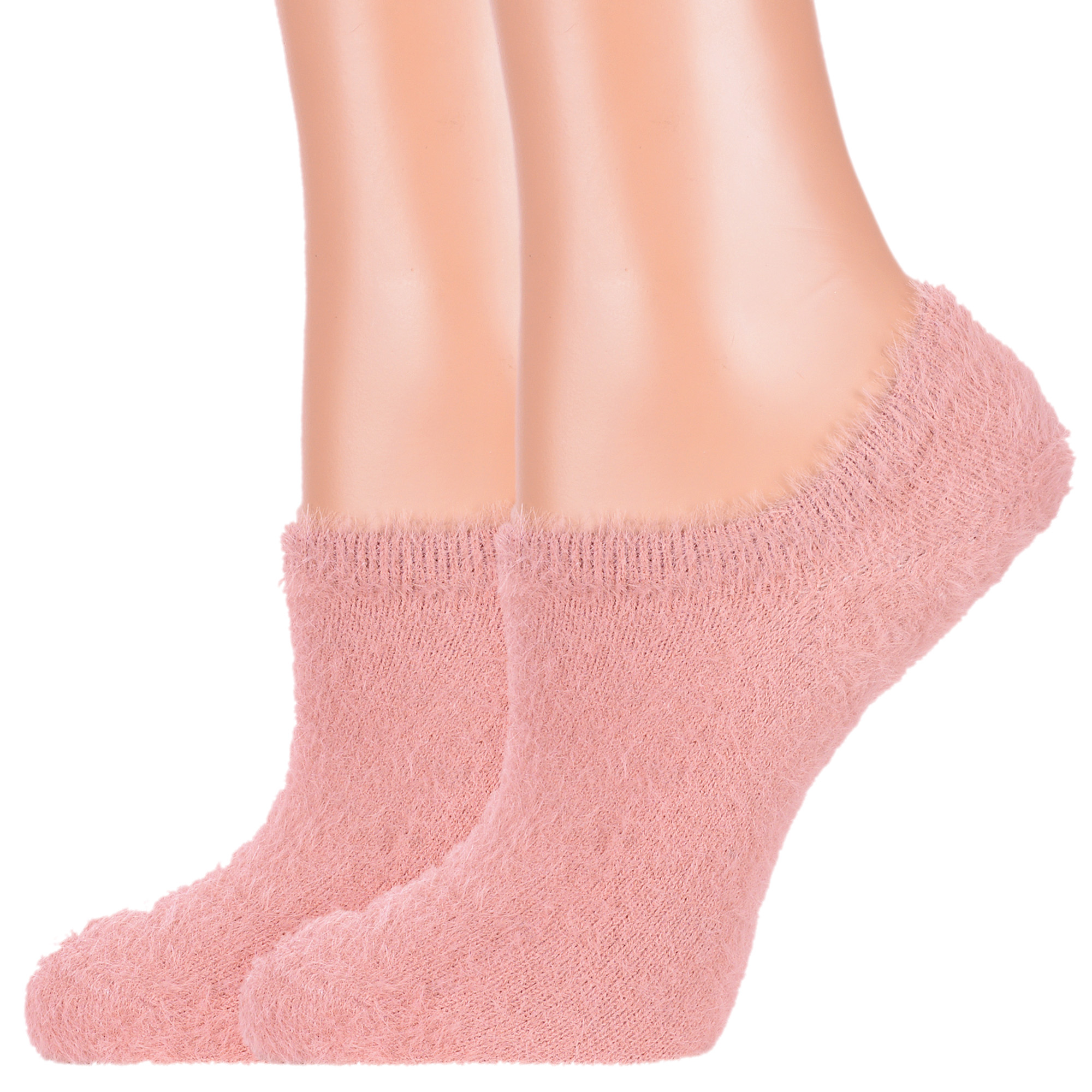 Комплект носков женских Hobby Line 2-Нжпуху9496 розовых 36-40, 2 пары
