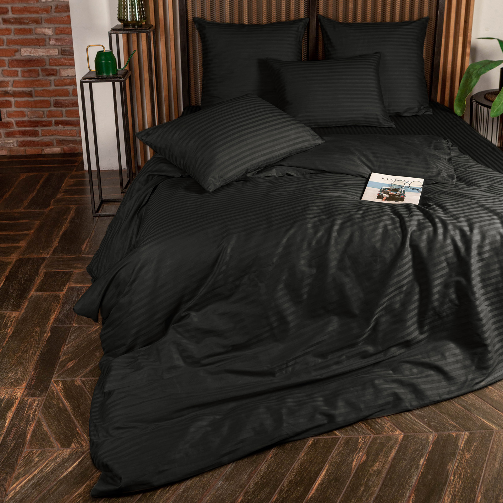 

Постельное белье Soft Box Шерл, Семейное, простынь на резинке 160x200, SS-KPB