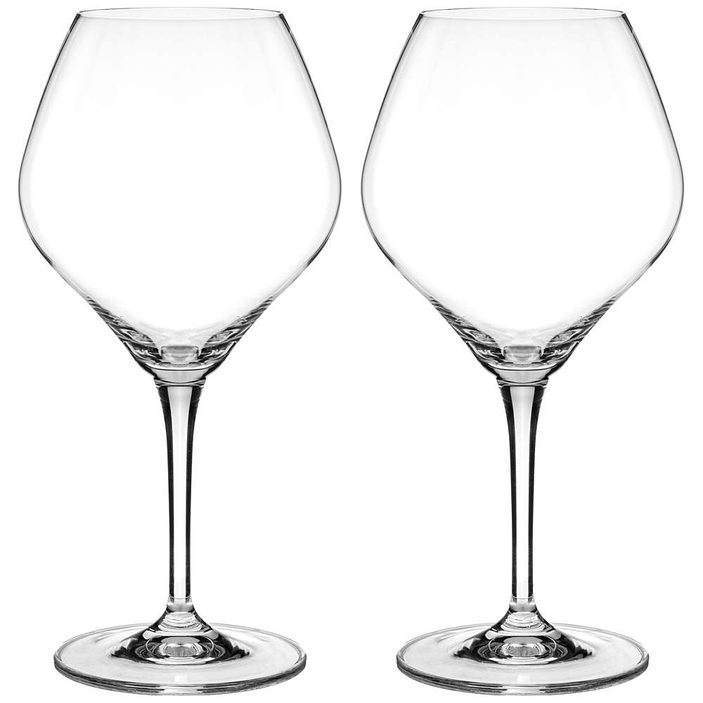 фото Набор бокалов для вина из 2 штук amoroso 350мл высота 22 см ksg-674-796 crystal bohemia
