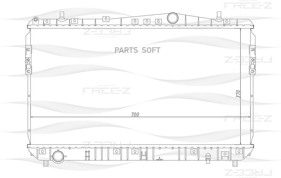 

Радиатор 700x370