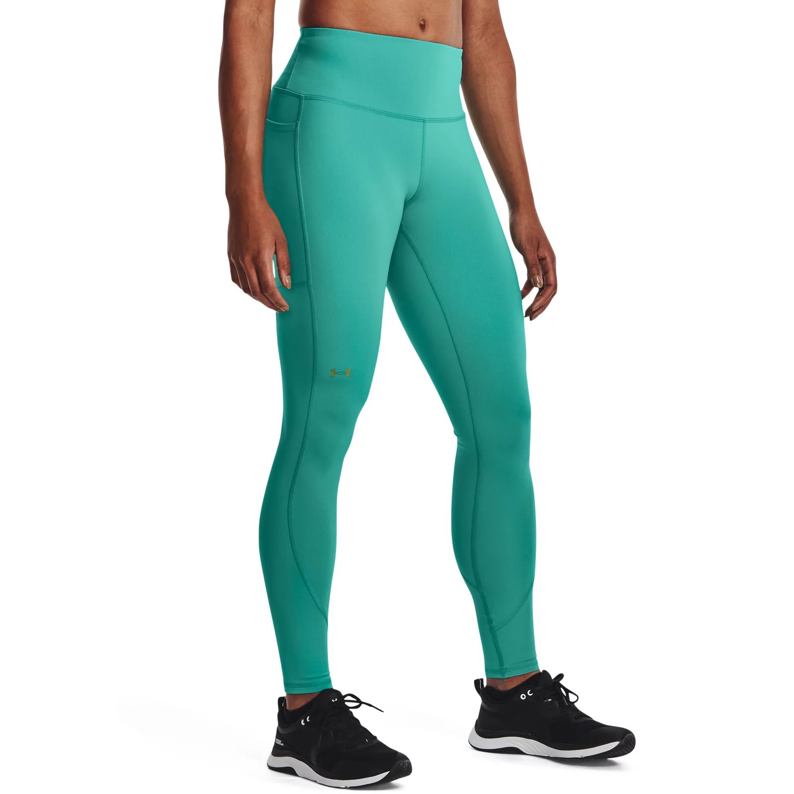 фото Леггинсы женские under armour ua rush legging синие sm