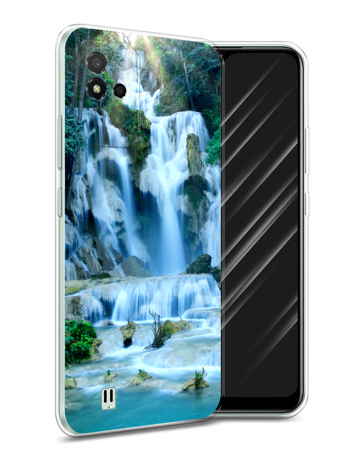 

Чехол Awog на Realme Narzo 50i "Водопад 8", Разноцветный, 2510050-4