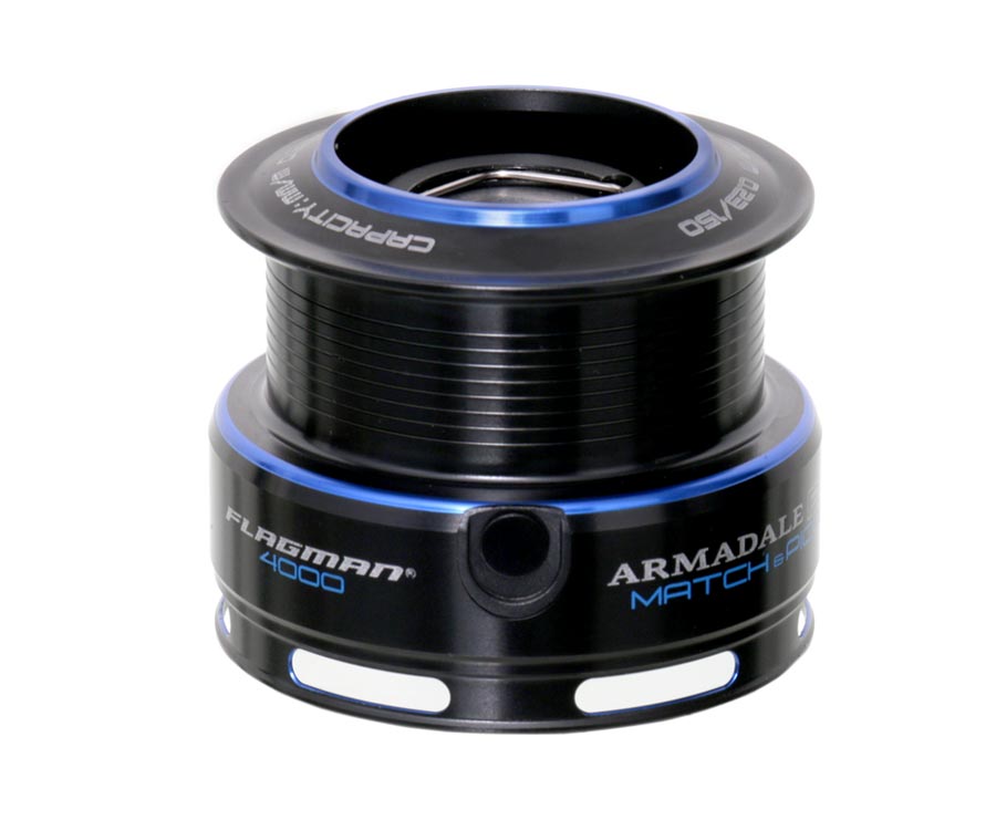 

Запасная шпуля Flagman Armadale Pro Match And Picker Reel 4000, Синий;черный, Armadale