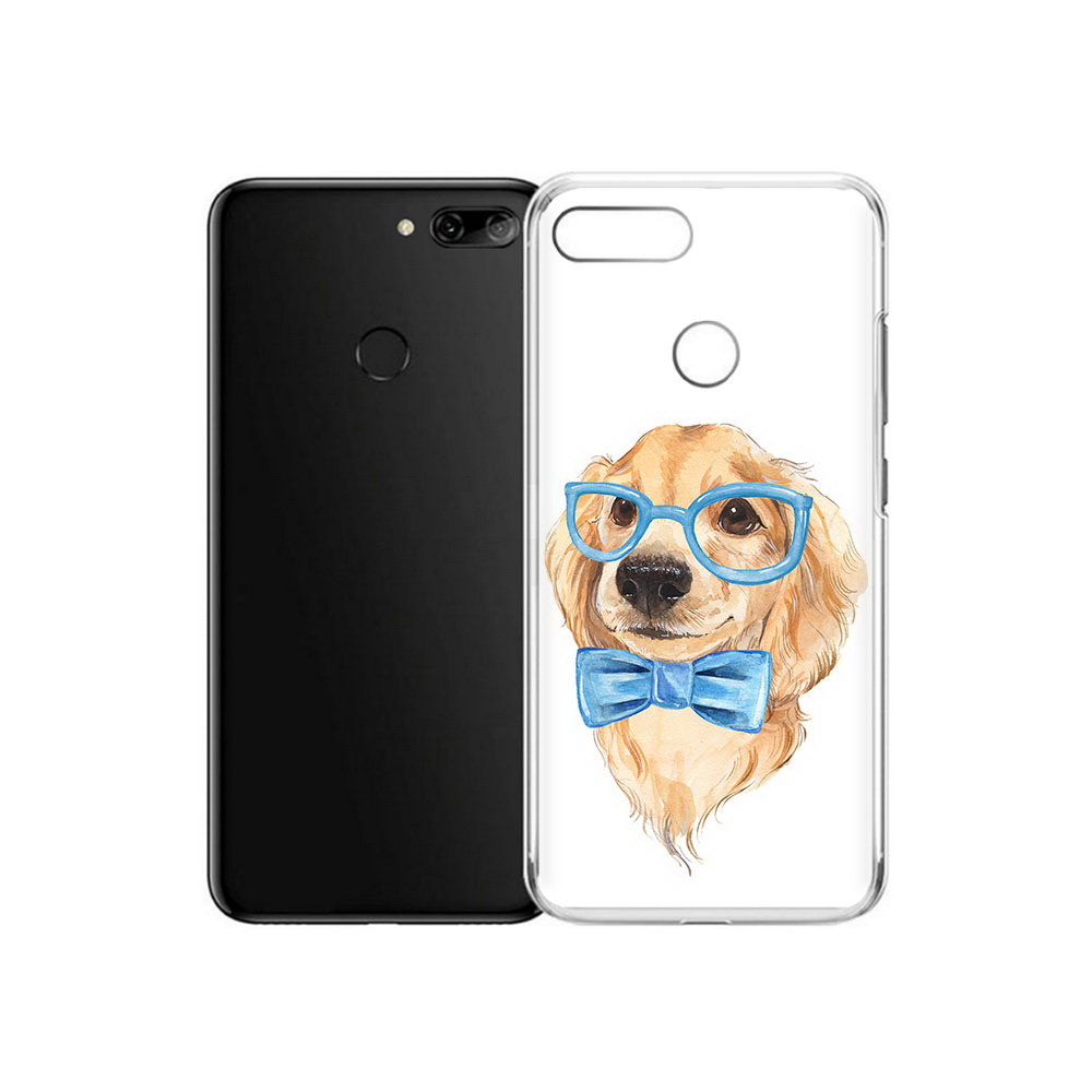 

Чехол MyPads Tocco для Alcatel 1S Собака интеллигент (PT227137.662.159), Прозрачный, Tocco