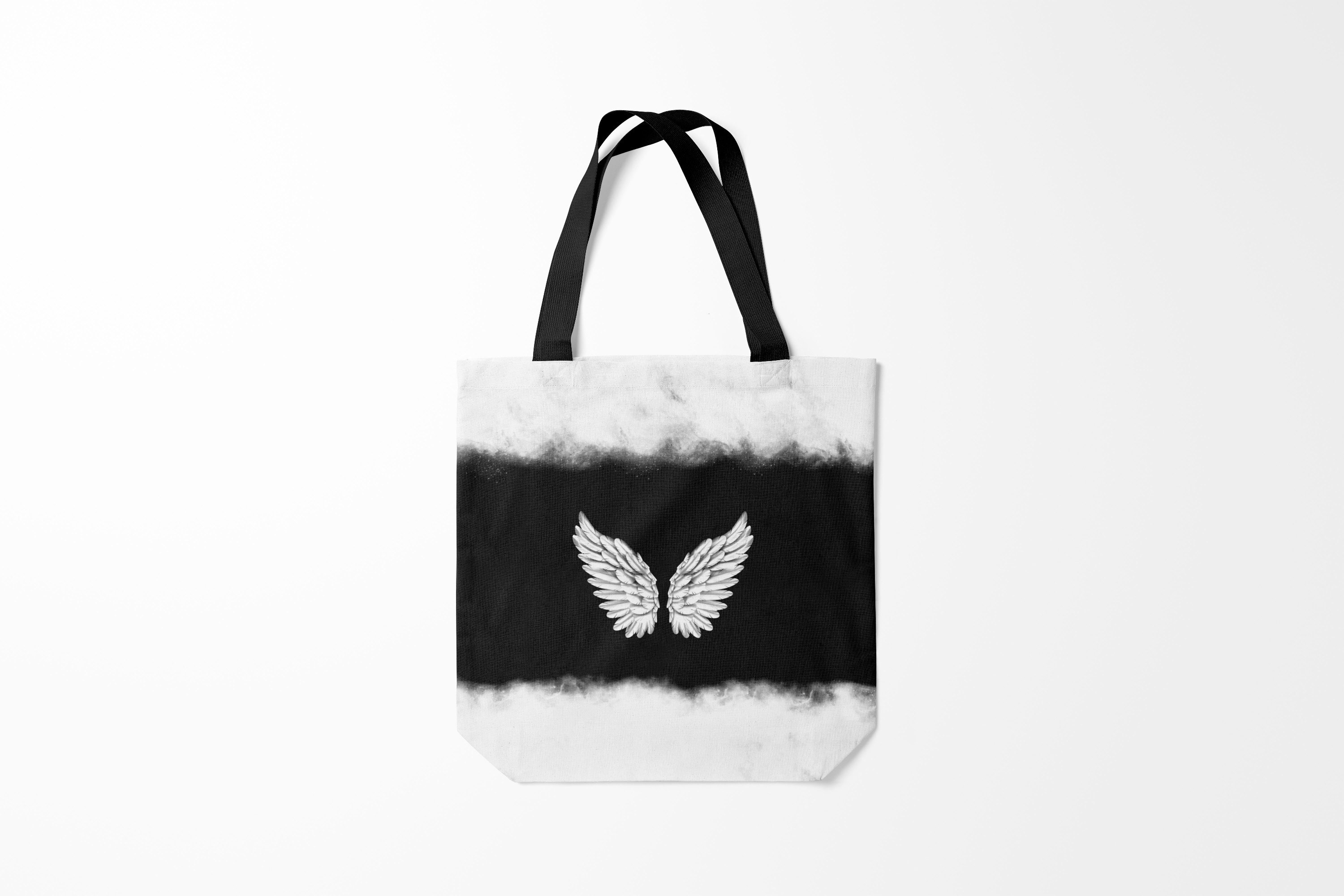 

Сумка шoппер унисекс Burnettie Ангелы и демоны Im an angel, черный, Ангелы и демоны Im an angel