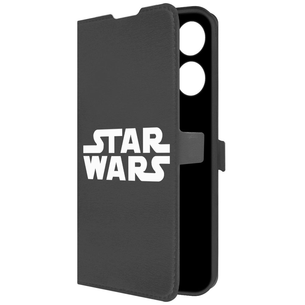 

Чехол-книжка Krutoff Eco Book для TECNO Spark 10 Star Wars (Звездные Войны) (черный)