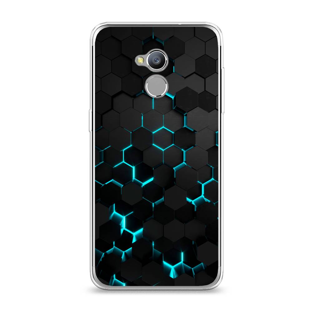 

Чехол Awog "Соты бирюзовые" для ZTE Blade V7 Lite, 130450-3