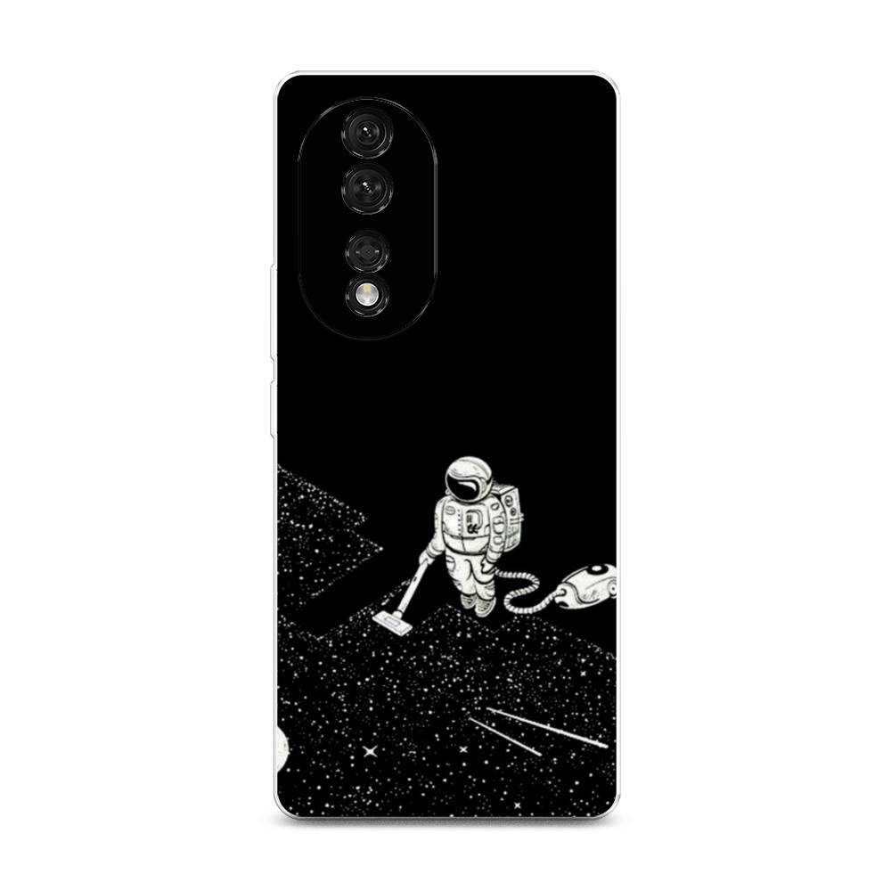 фото Чехол awog на honor 80 "космонавт с пылесосом"