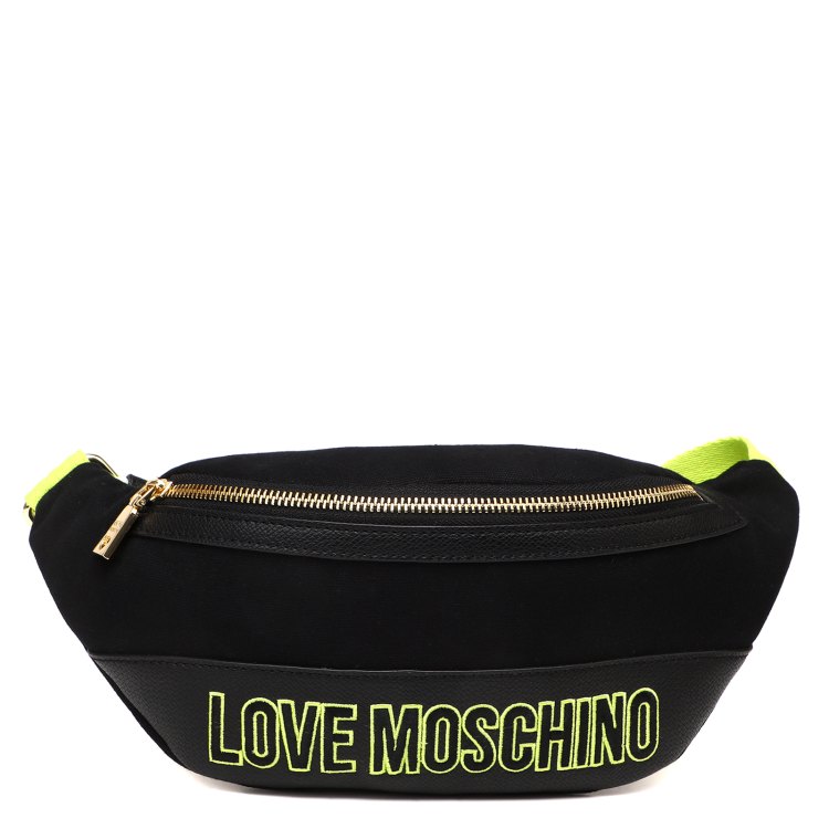

Поясная сумка женская Love Moschino JC4040PP SS24 черная, Черный, JC4040PP SS24