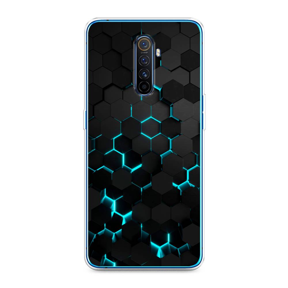 

Чехол Awog "Соты бирюзовые" для Realme X2 Pro, 251750-3