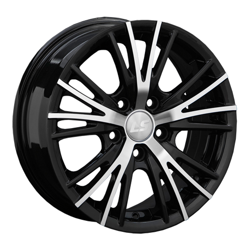 

Колесный диск LS WHEELS, BY701 6.5x15/4x114.3ET42 73.1 Bkf, Черный;серебристый