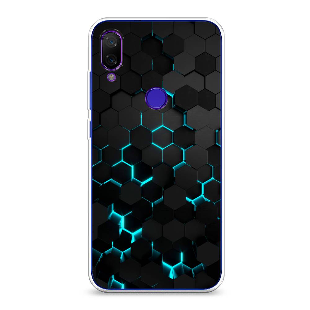 

Чехол Awog "Соты бирюзовые" для Xiaomi Mi Play, 35350-3
