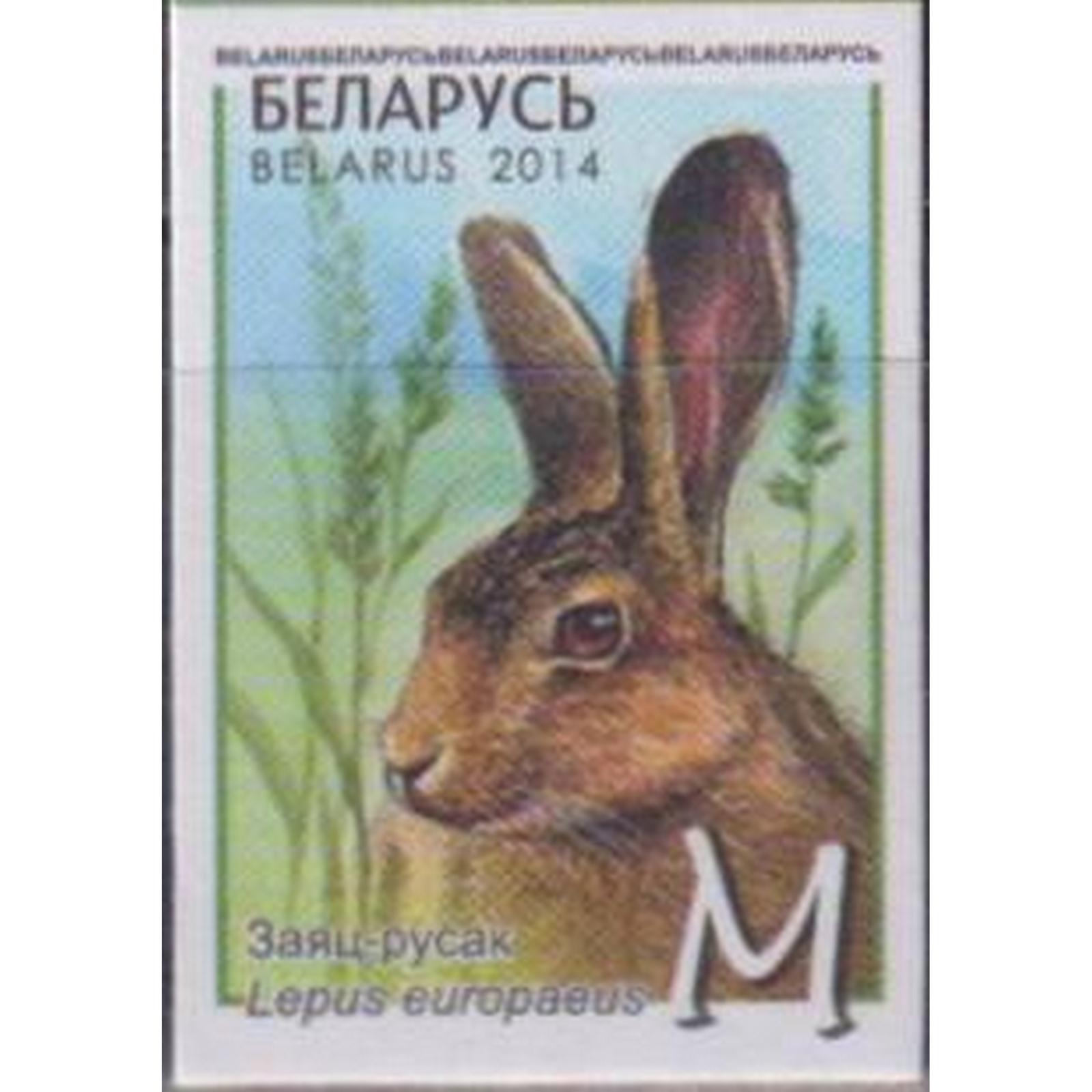 

Почтовые марки Беларусь Заяц-русак Фауна, Грызуны